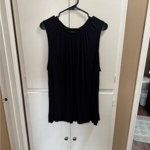 Simply Vera Vera Wang Black Sleeveless Blouse